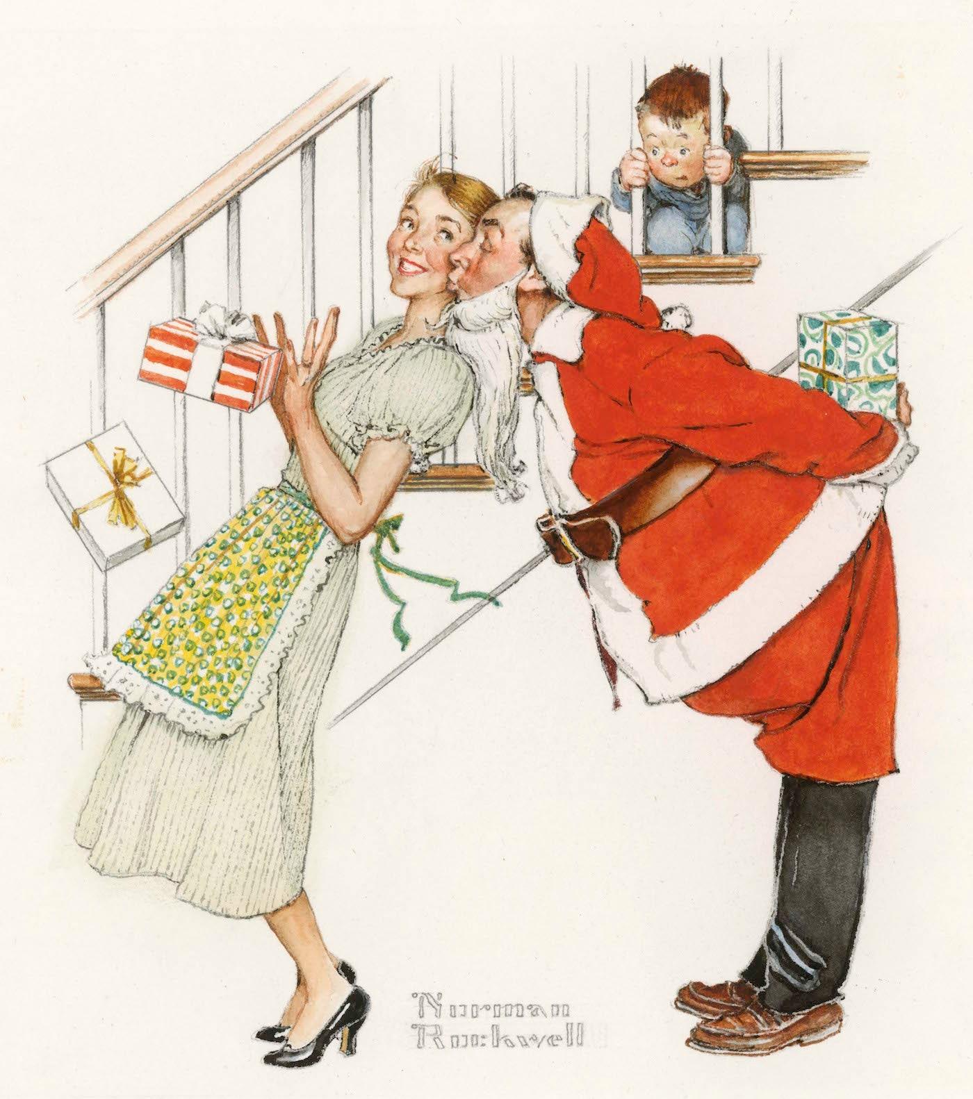 1400x1582 The Photo Behind Norman Rockwell's Iconic Holiday Paintings