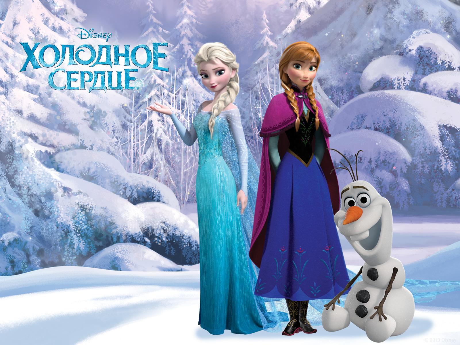 1600x1200 Olaf Elsa And Anna Wallpaper