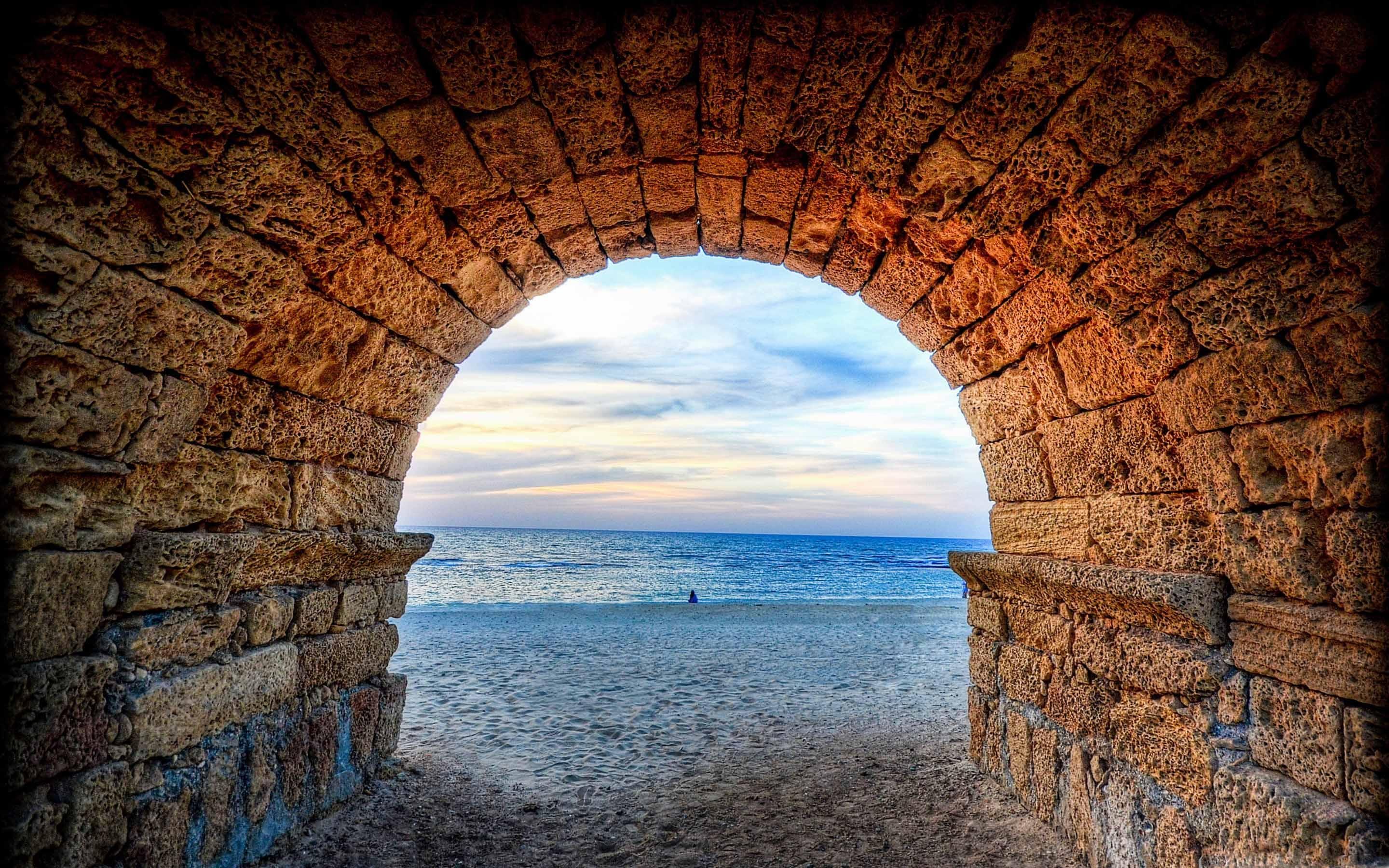 2880x1800 Caesarea Israel Mac Wallpaper Download