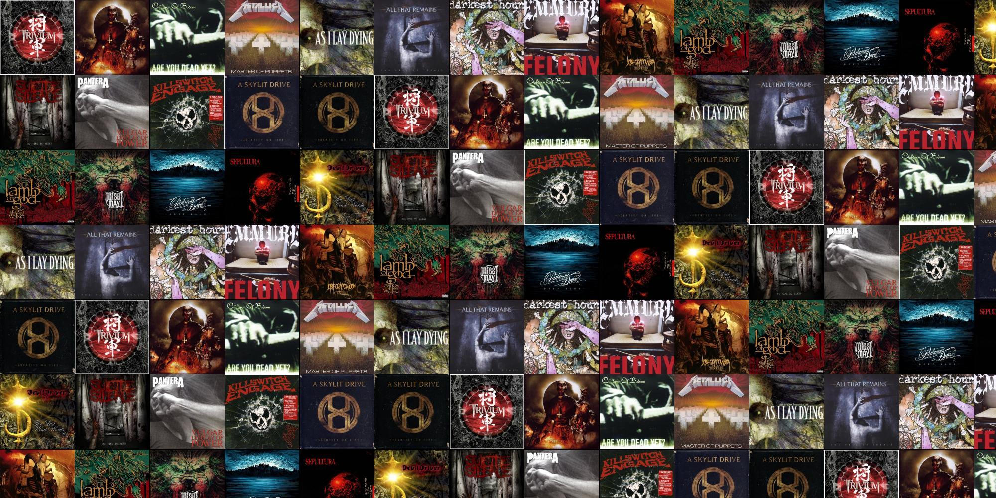 2000x1000 Trivium Shogun Carnifex Hell Choose Me Children Bodom Wallpaper « Tiled Desktop Wallpaper