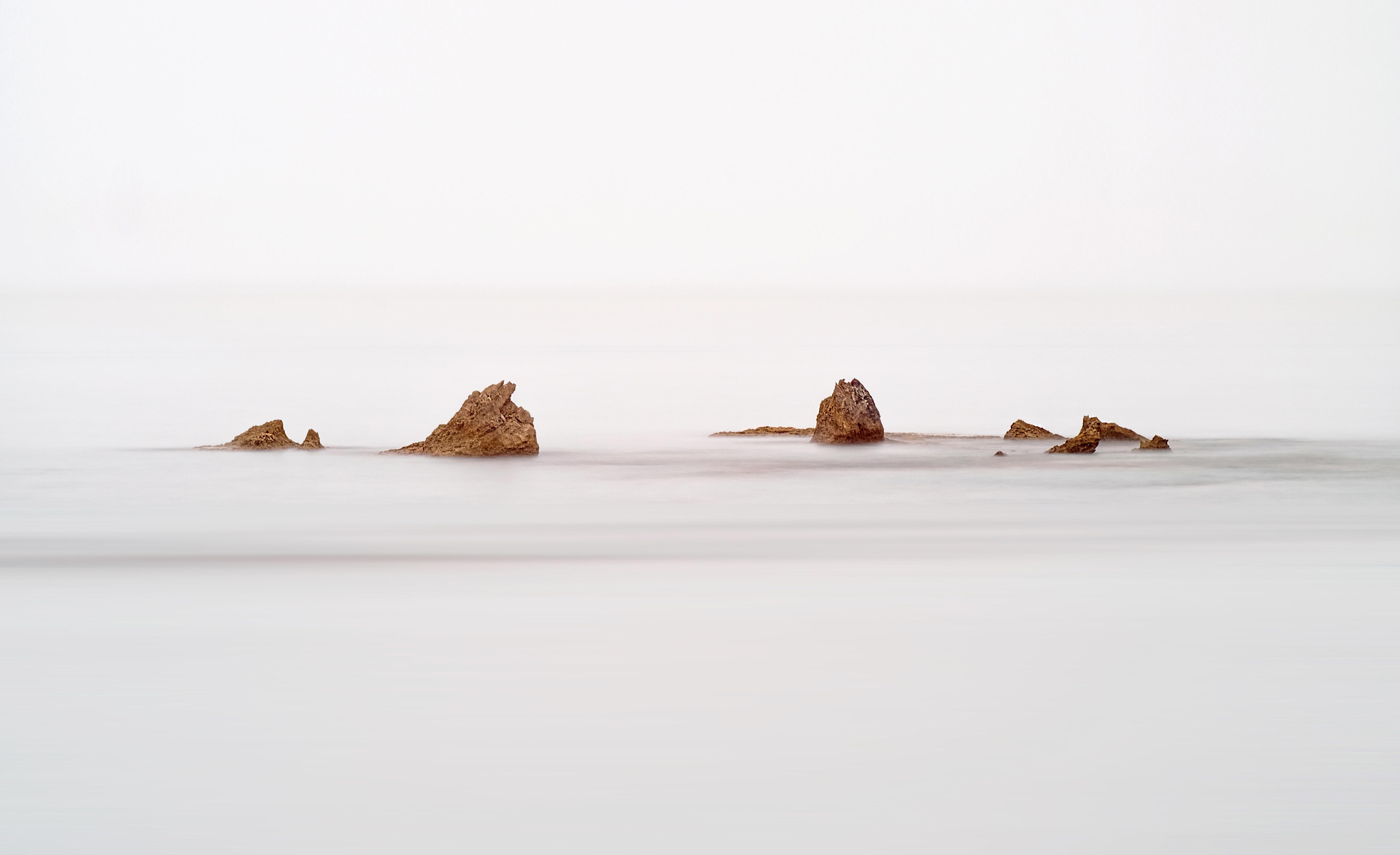 4854x2964 4854x2964 long exposure, fujifilm, tel aviv, wallpaper, nature, longexpo, rock, ocean, israel, water, background, minimalism, Public domain image, outdoors, jaffa, movement, minimal, sea, beach, sunset, minimalist. Mocah HD Wallpaper