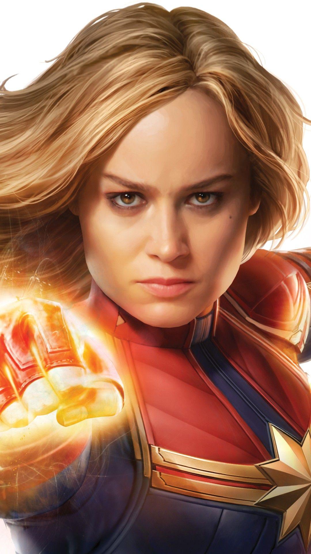 1080x1920 Wallpaper Phoneã Marvel Full HD. Captain marvel carol danvers, Marvel wallpaper, Captain marvel