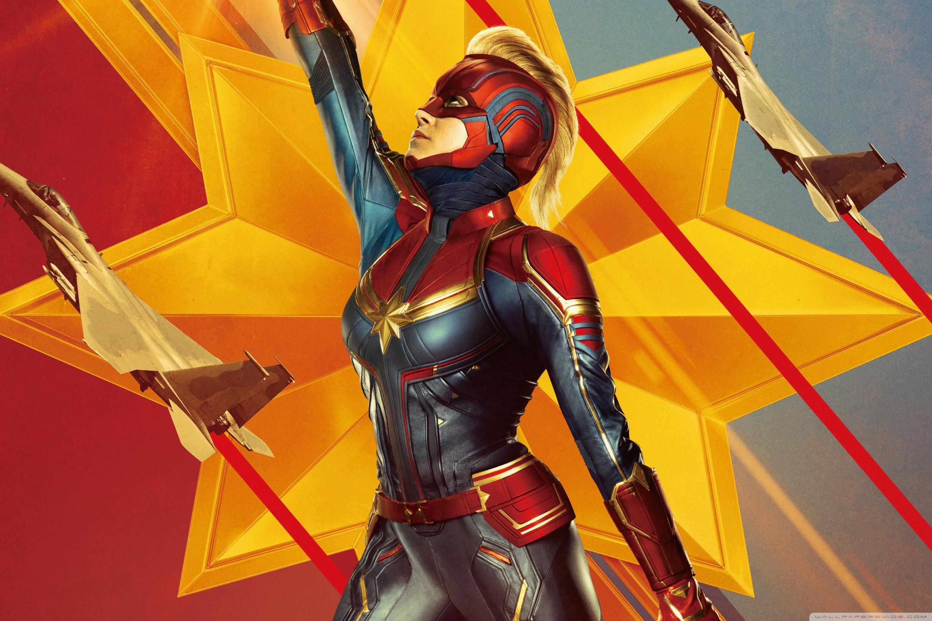 3000x2000 Captain Marvel 2019 Ultra HD Desktop Background Wallpaper for : Widescreen & UltraWide Desktop & Laptop : Multi Display, Dual & Triple Monitor : Tablet