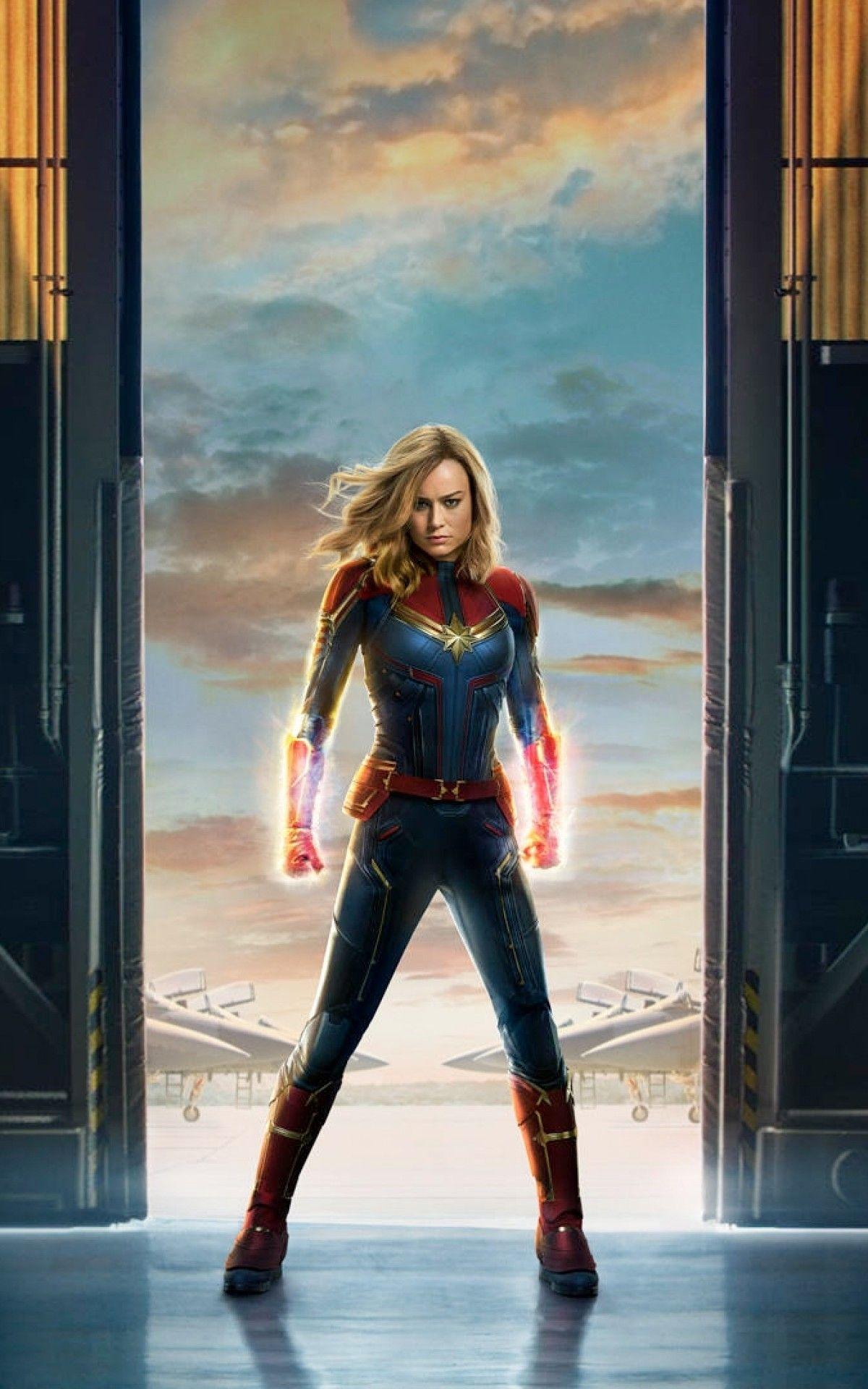 1200x1920 Captain Marvel HD Wallpaper