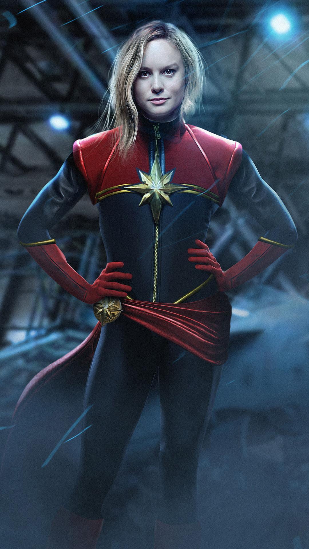 1080x1920 Captain Marvel Wallpaper for Android