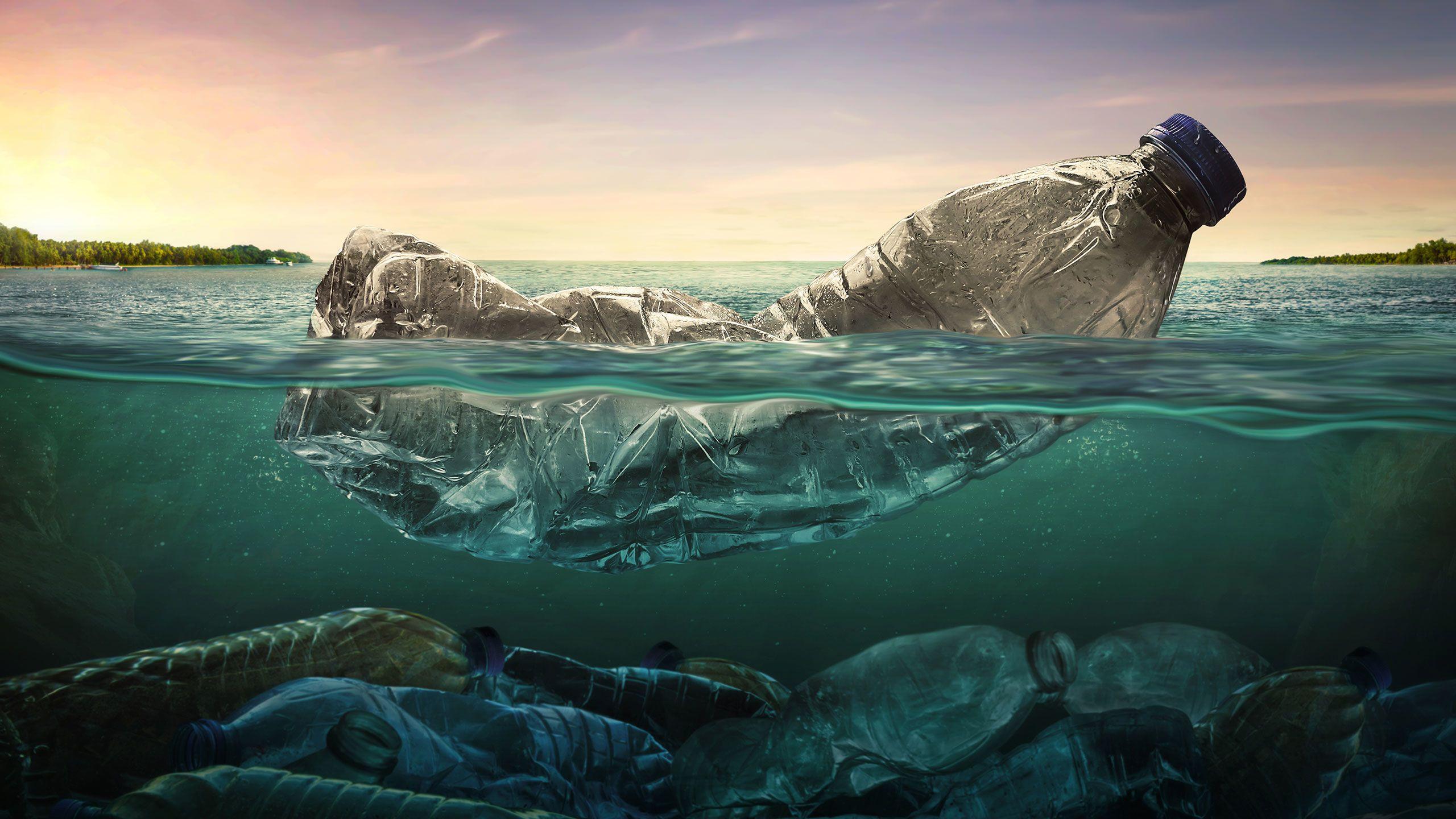 Plastic Pollution Wallpaper