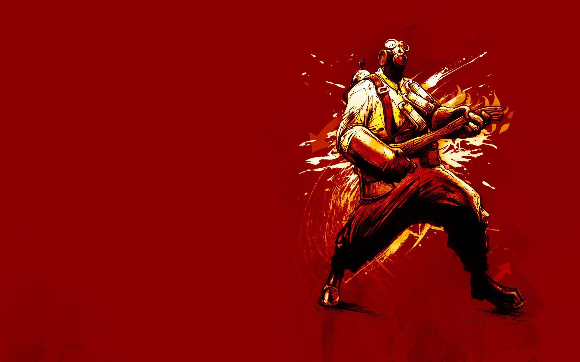 1920x1200 Team Fortress 2 Pyro Wallpaper Tf2 Pyro X Overwatch HD Wallpaper