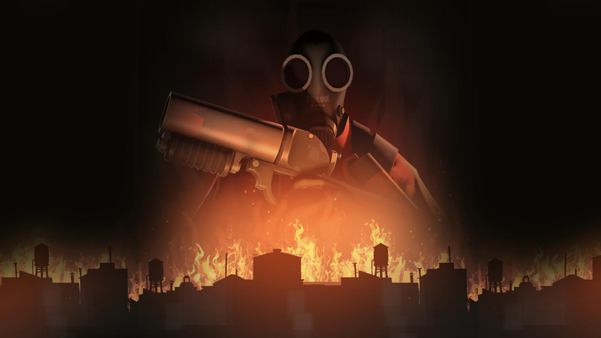 1920x1080 Tf2 pyro wallpaper