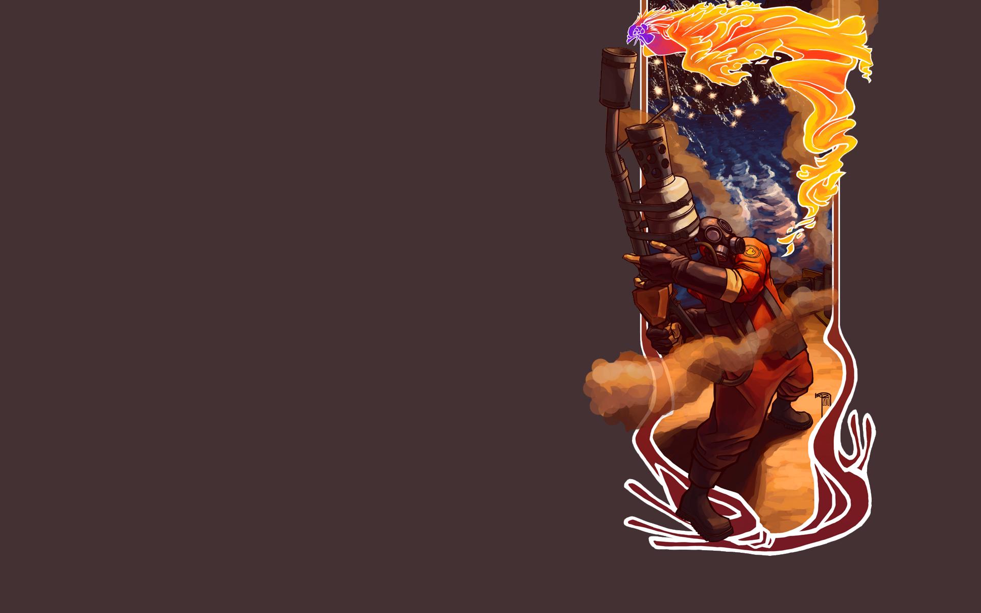 1920x1200 pyro, Tf Team, Fortress Wallpaper HD / Desktop and Mobile Background
