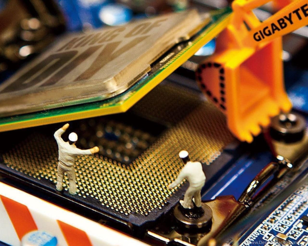 1280x1024 Download Wallpaper 3840x1200 Gigabyte, Motherboard, Installing. Desktop Background