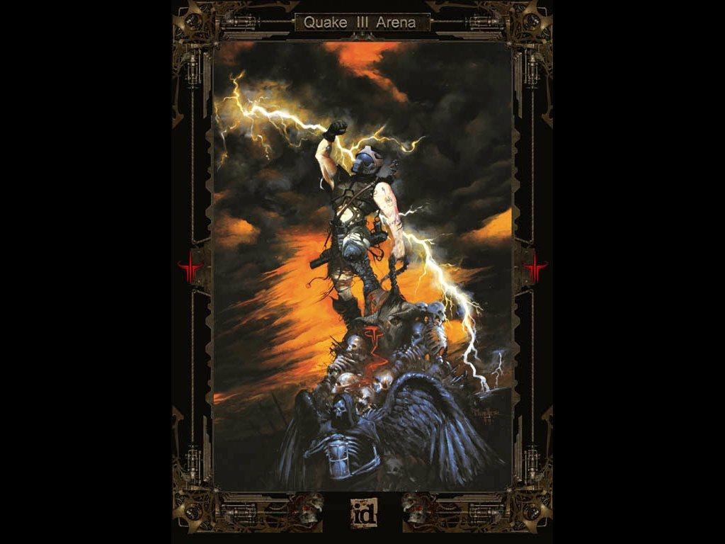 1024x768 Quake Ⅲ Arena 蔚 Id Quake Live Quake 4 Quake Champions Iii Arena Poster