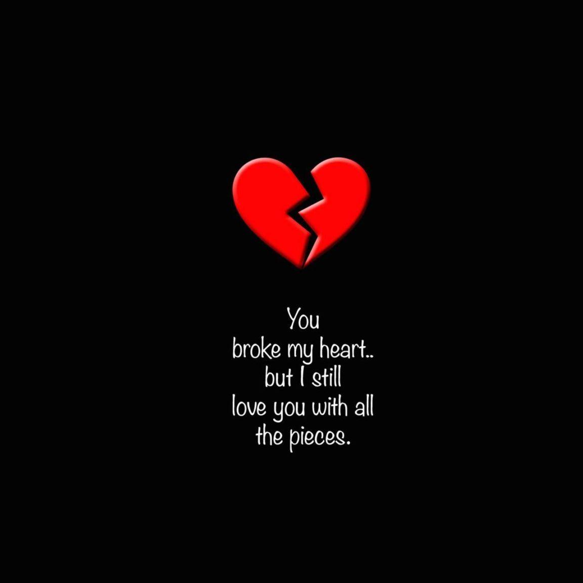 1152x1152 Collection : sad love broken heart wallpaper (HD Download)
