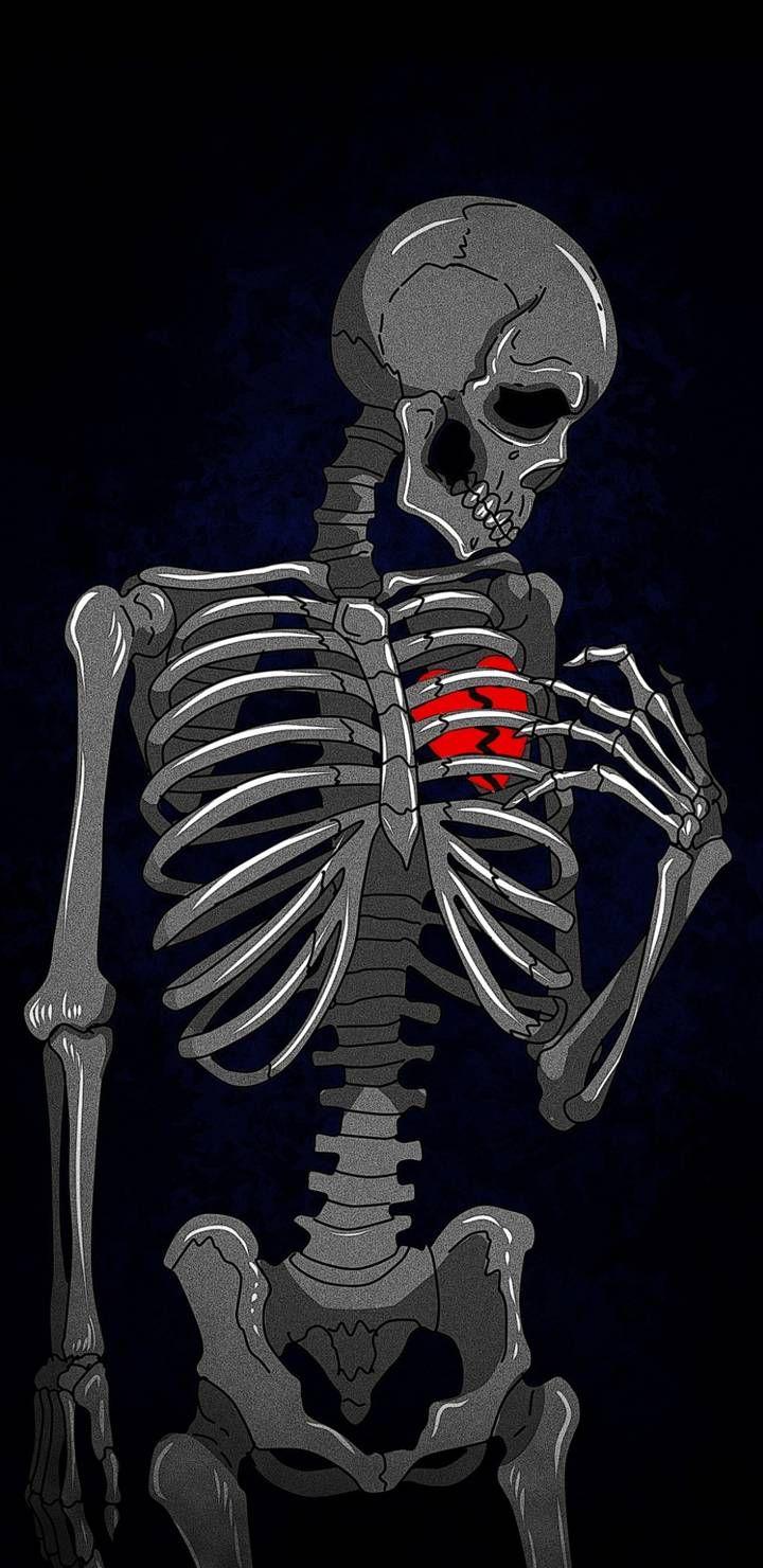 720x1480 iPhone Wallpaper for iPhone iPhone 8 Plus, iPhone 6s, iPhone 6s Plus, iPhone X and iPod Touch High Q. Broken heart wallpaper, Skull wallpaper, Heart wallpaper