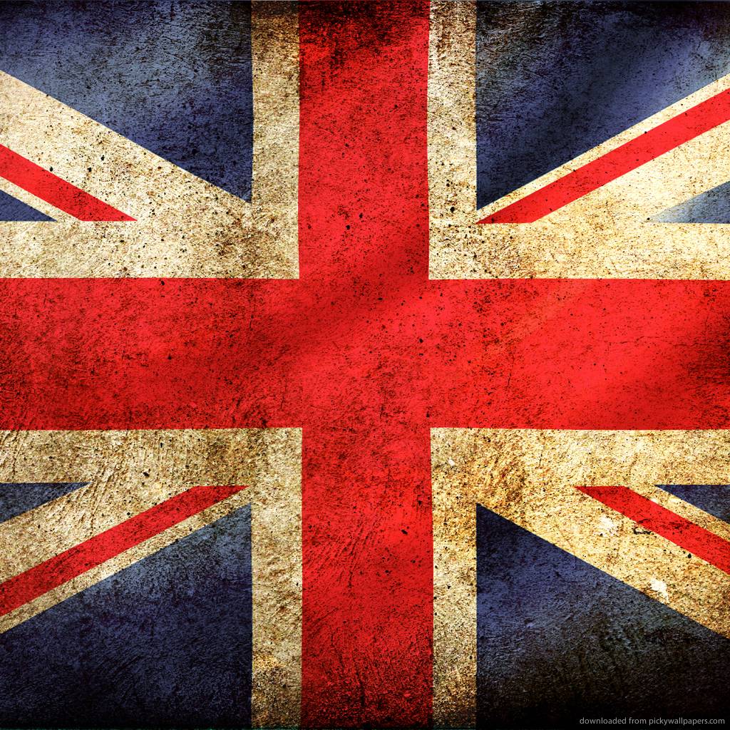 1024x1024 UK Flag Wallpaper