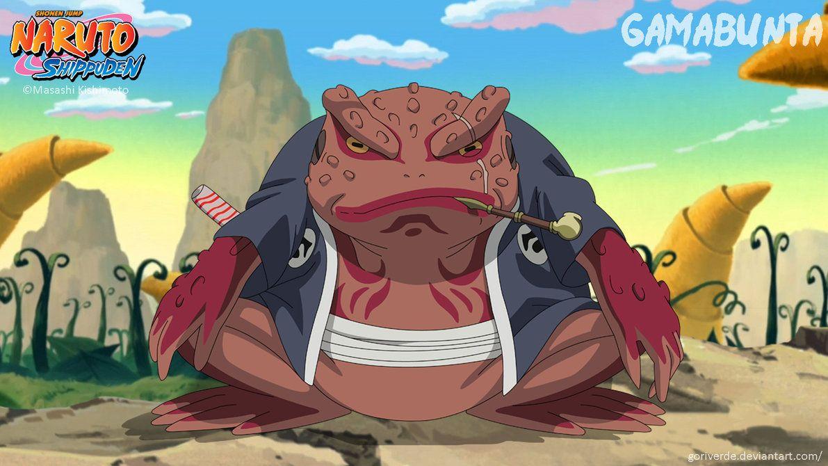 1191x670 Gamabunta. Graffiti cartoons, Naruto drawings, Naruto shippuden characters