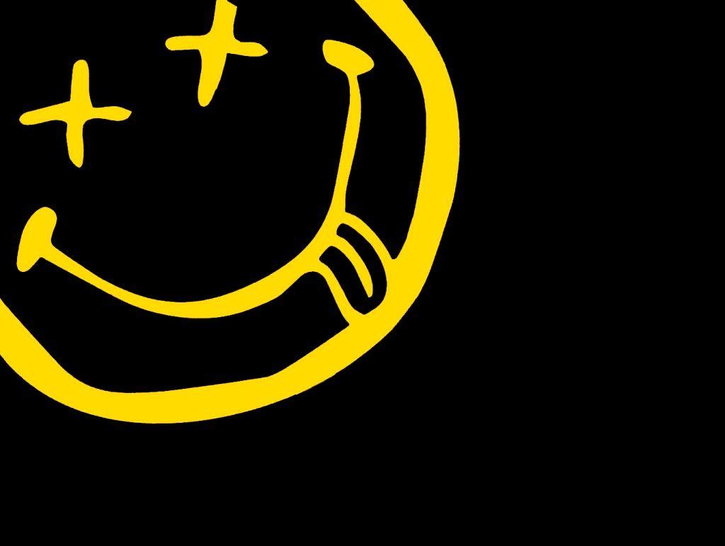 1024x771 Nirvana Smiley Face Wallpaper