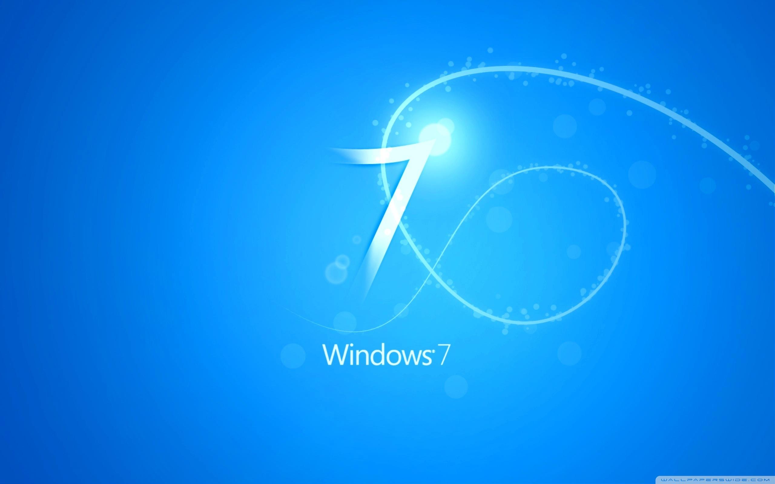 2560x1600 Blue Windows 7 Background Ultra HD Desktop Background Wallpaper for 4K UHD TV : Multi Display, Dual Monitor : Tablet