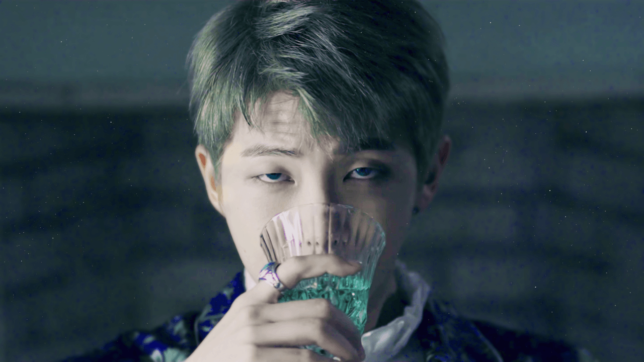 1280x720 Kim Namjoon Landscape Wallpaper