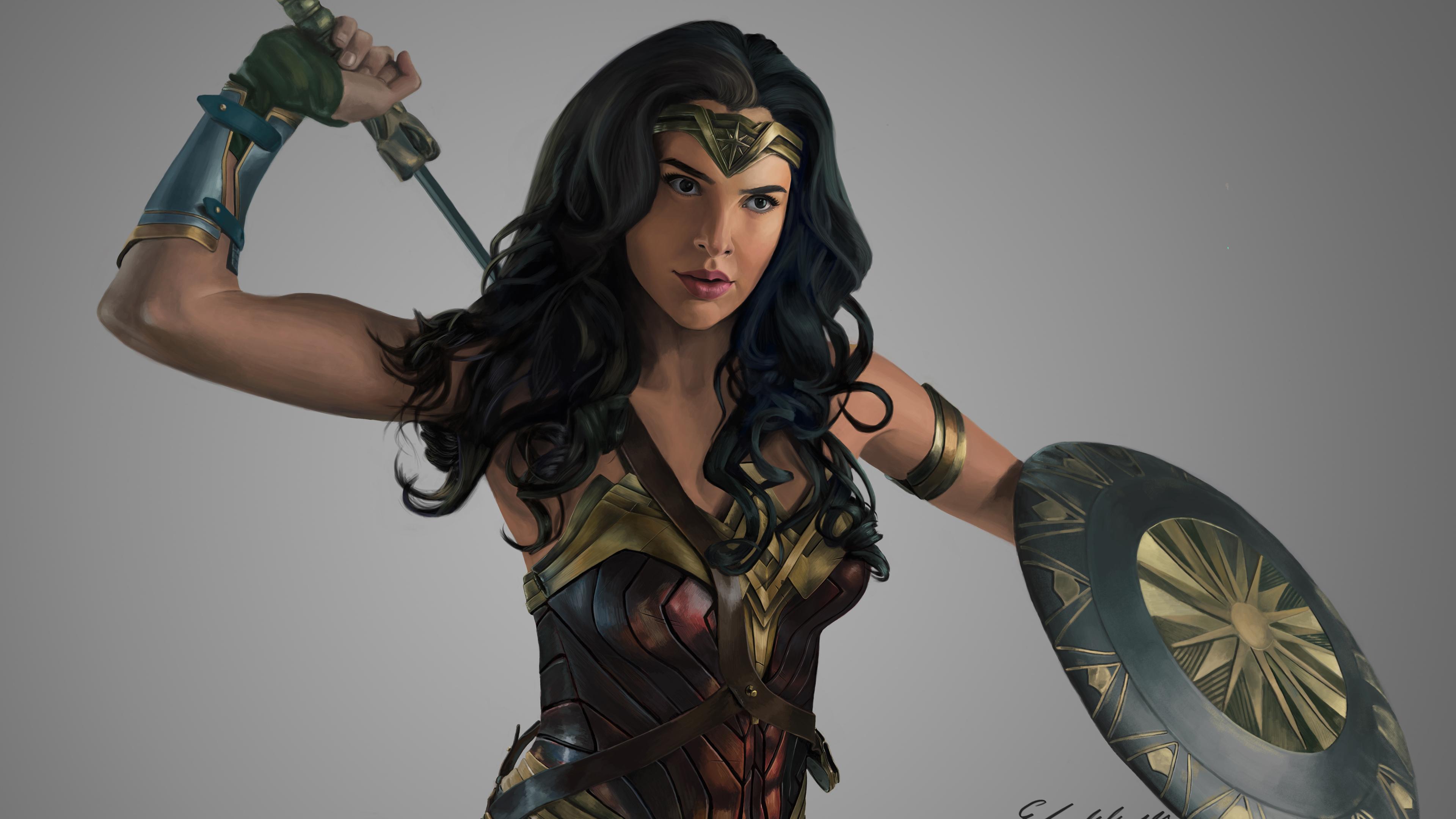 3840x2160 Wallpaper 4k Wonder Woman Paint Art 4k 4k Wallpaper, Artist Wallpaper, Artwork Wallpaper, Wallpaper, Hd Wallpaper, Superheroes Wallpaper, Wonder Woman Wallpaper