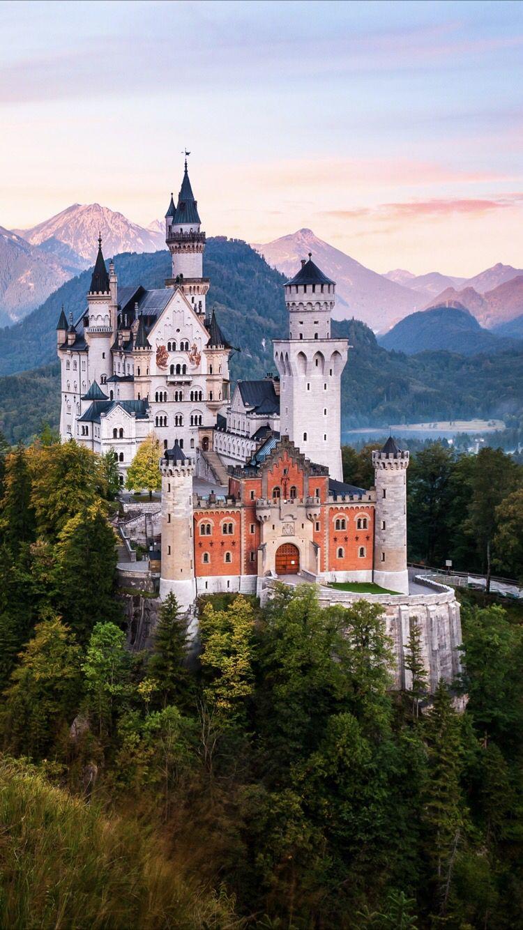 750x1334 Neuschwanstein Castle Wallpaper iPhone