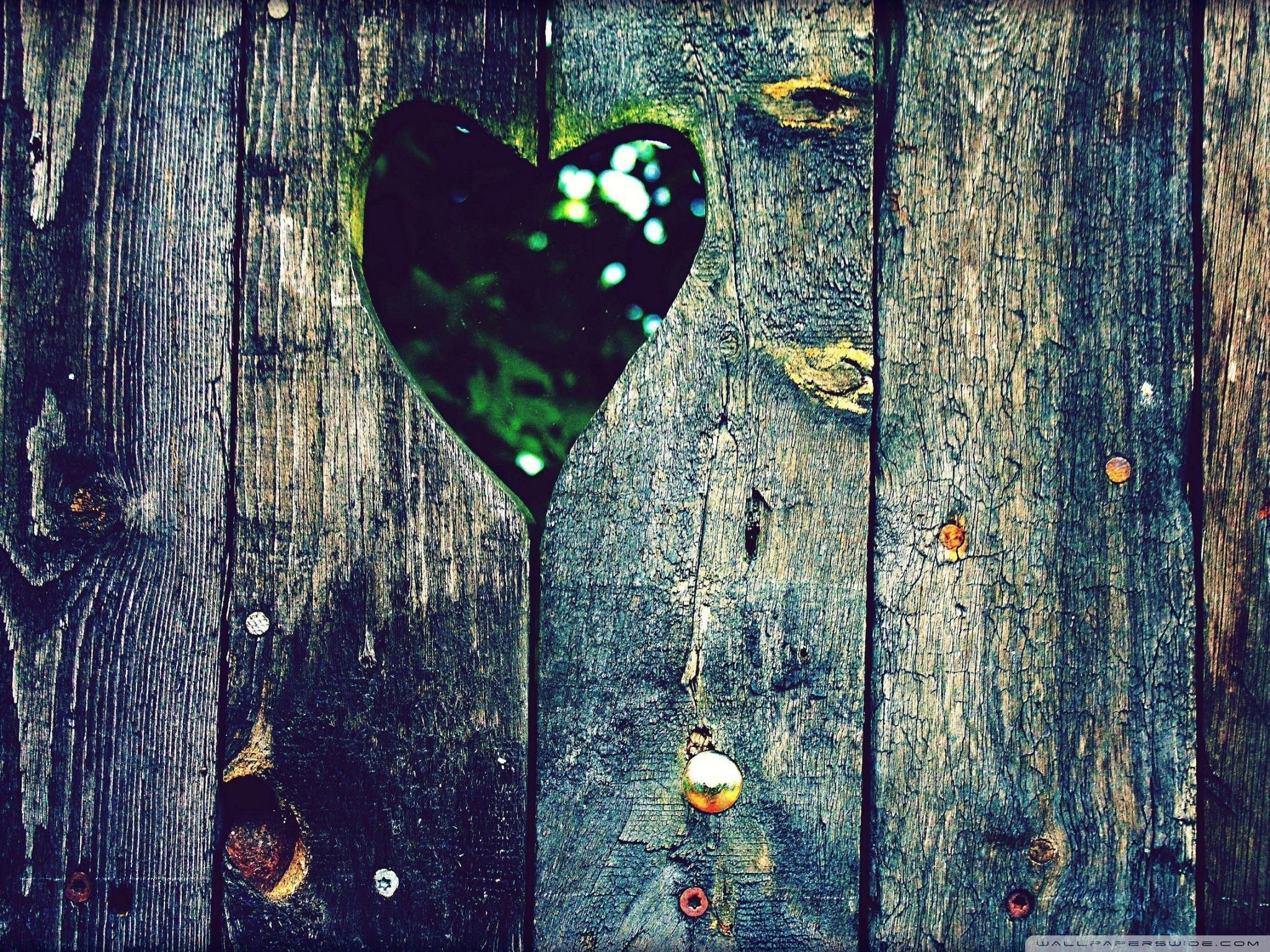 2048x1536 Heart Fence Ultra HD Desktop Background Wallpaper for 4K UHD TV : Widescreen & UltraWide Desktop & Laptop : Multi Display, Dual Monitor : Tablet