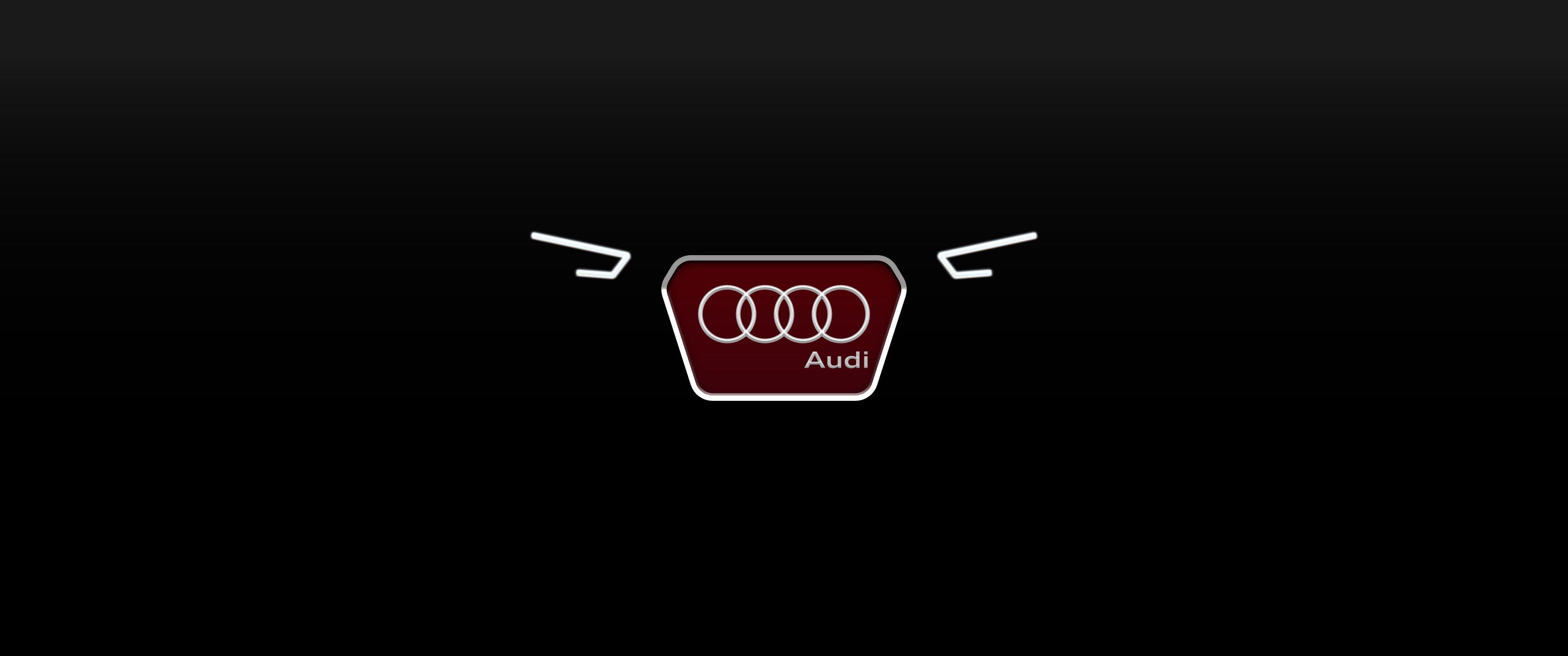 3440x1440 Best Audi Logo Wallpaper, Audi Logo Wallpaper Free Download