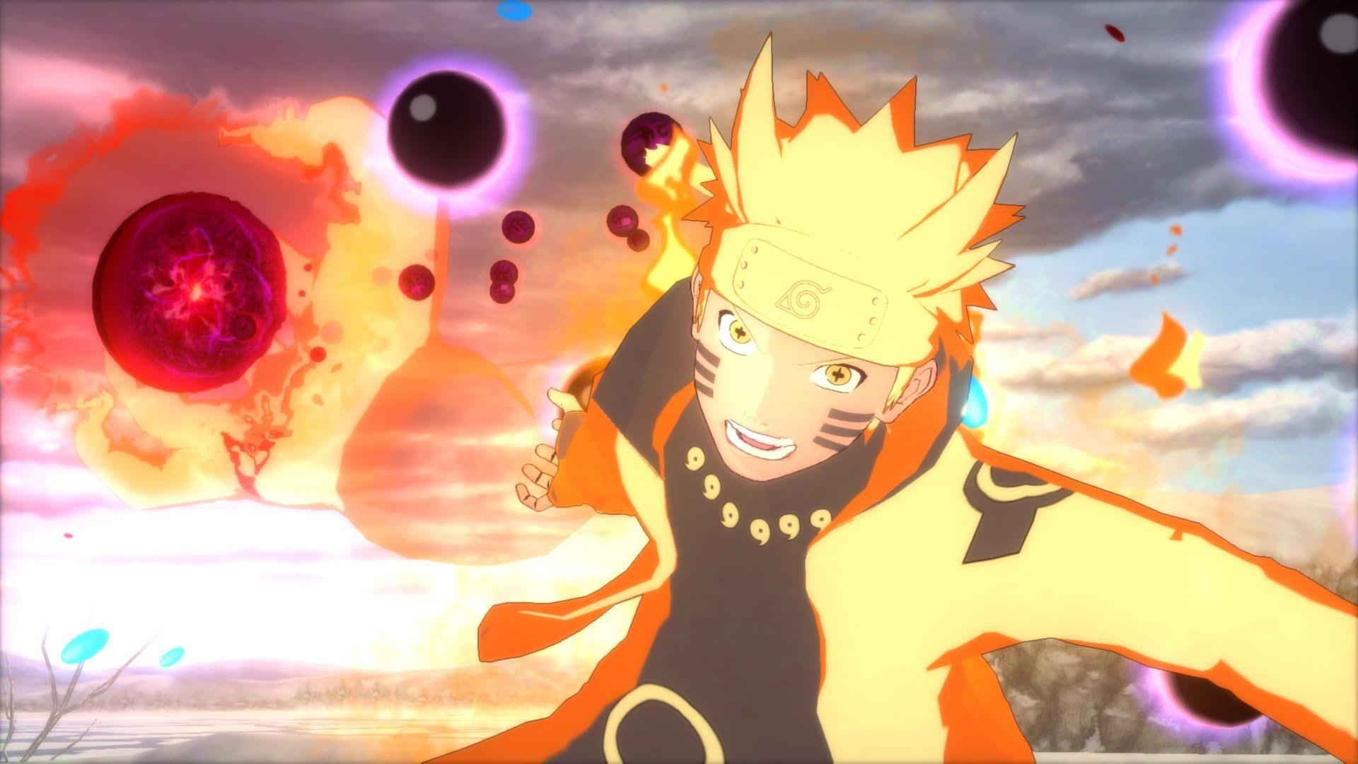 1920x1080 HD wallpaper: naruto shippuden ultimate ninja storm sky, cloud, arts culture and entertainment 4K of Wallpaper for Andriod