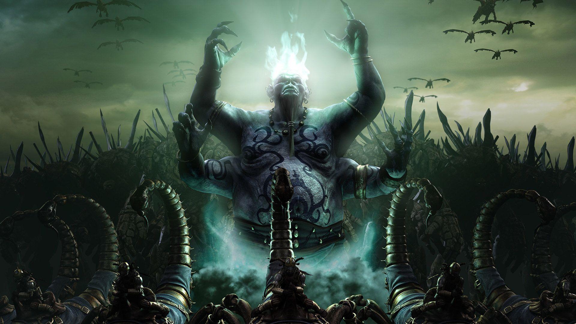 1920x1080 Dark Demon Wallpaper