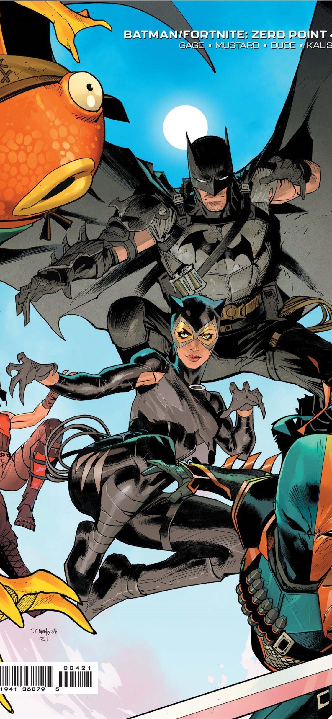 1125x2436 Best Batman comic book outfit fortnite iPhone HD Wallpaper