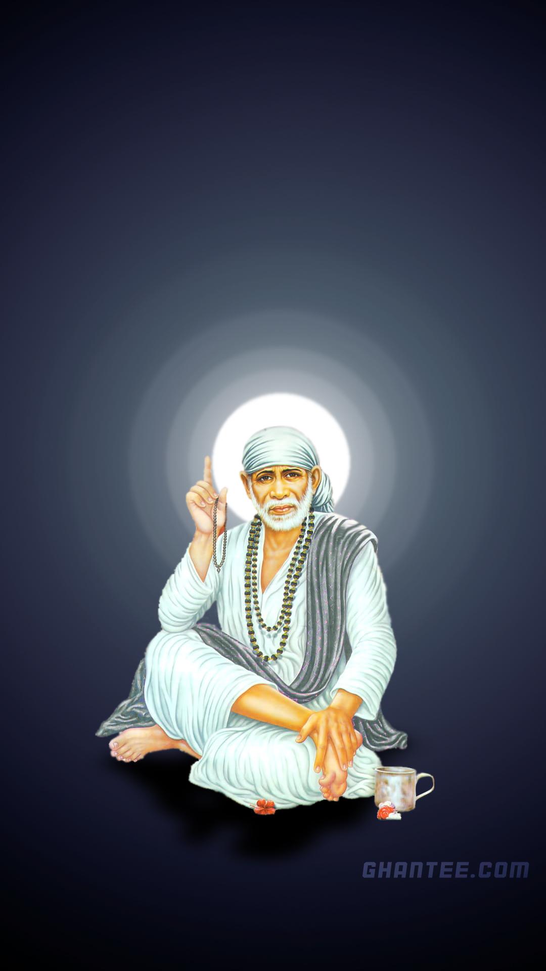 Sai Baba Wallpaper  Download to your mobile from PHONEKY
