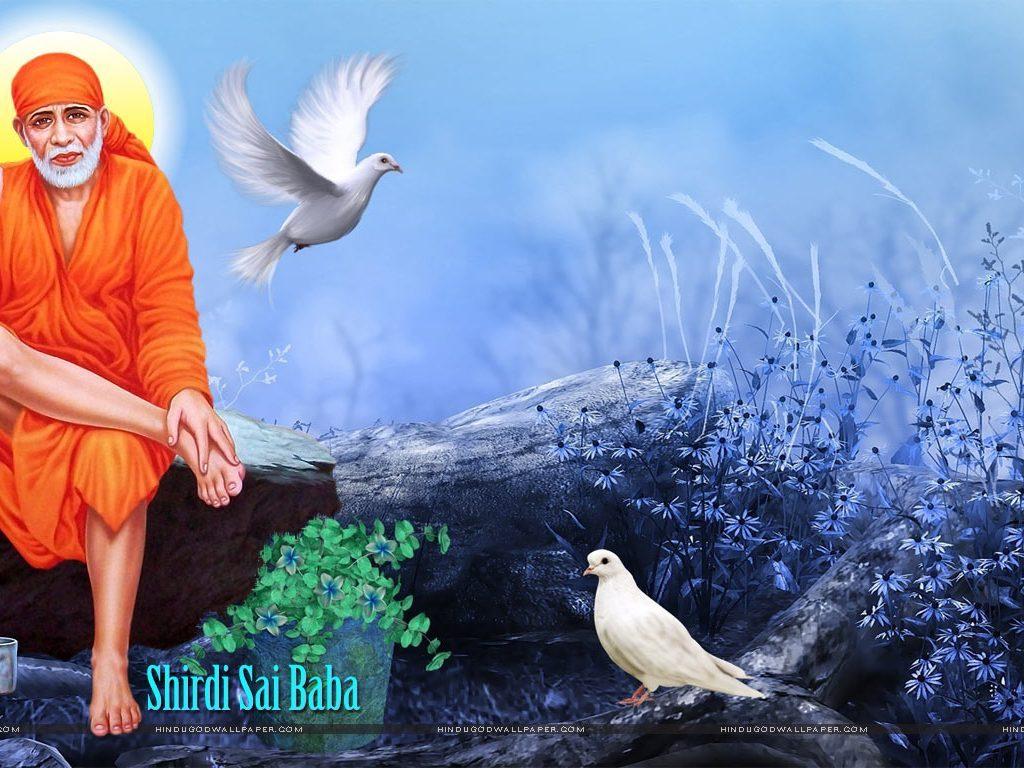 1024x768 New Sai Baba Wallpaper HD For Desktop X Pic Hwb313374 Sai Baba