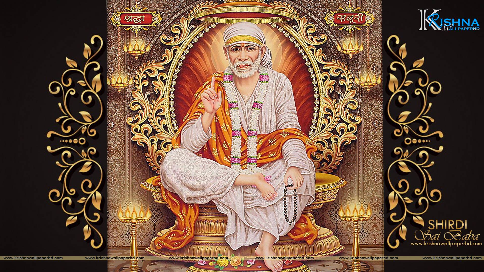 1920x1080 Shirdi Sai Baba Wallpaper Wallpaper Hd Free God HD Wallpaper, Image, Pics And Photo