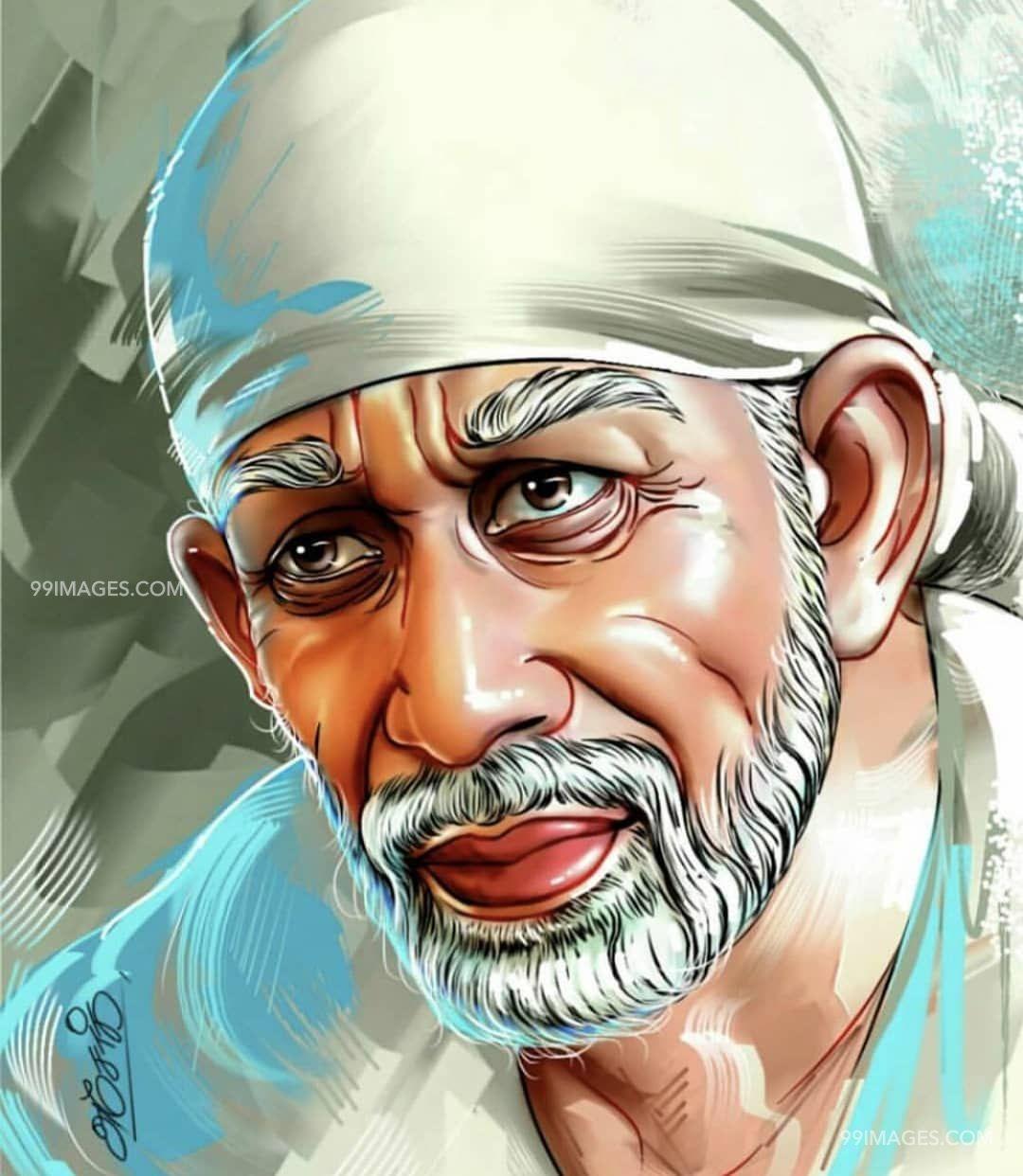 1080x1242 Sai Baba HD Image For Android Iphone Mobile & HD Wallpaper Baba Face HD