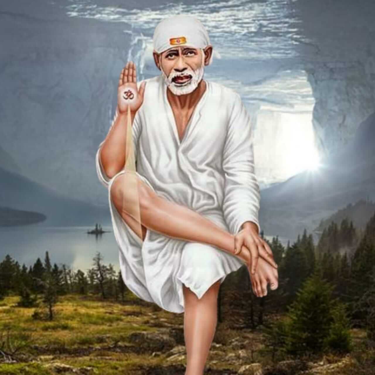 1280x1280 Sai Baba HD wallpaper & Shirdi Sai baba wallpaper wishes image