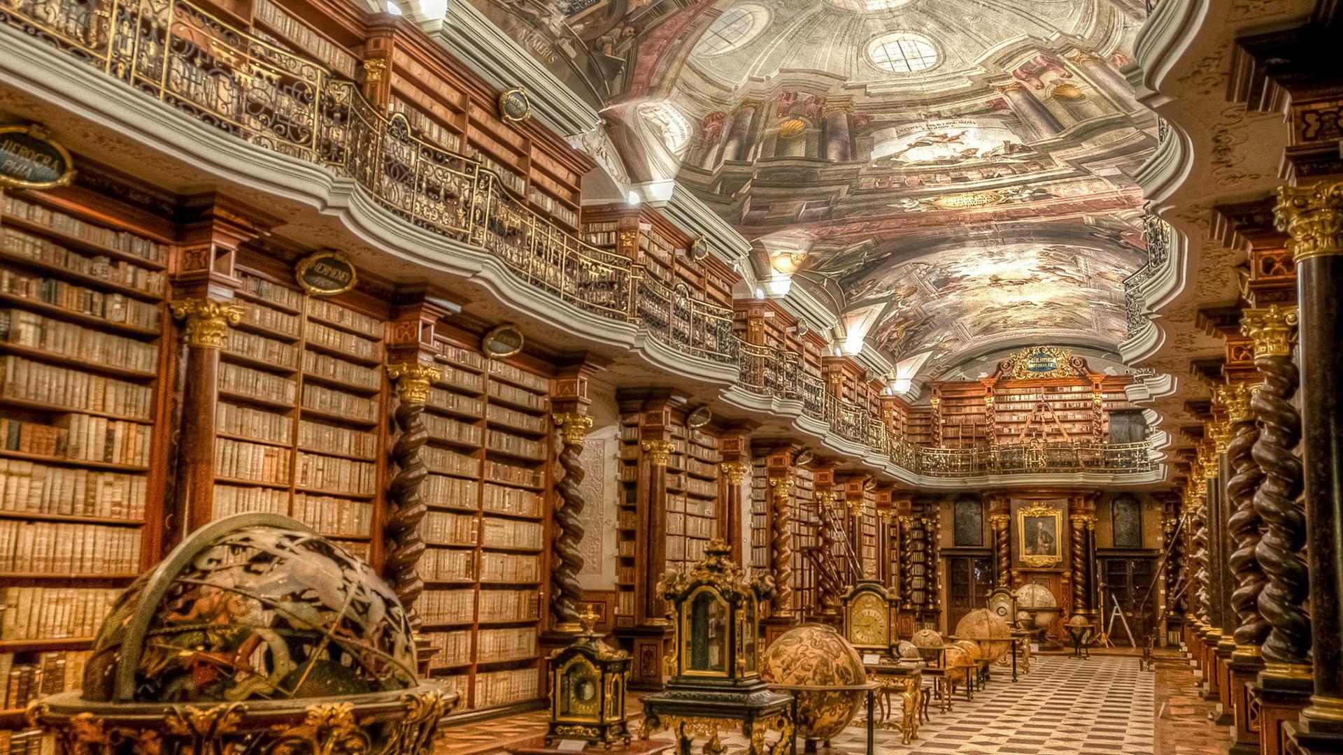 1920x1080 Czech Library: wallpaper