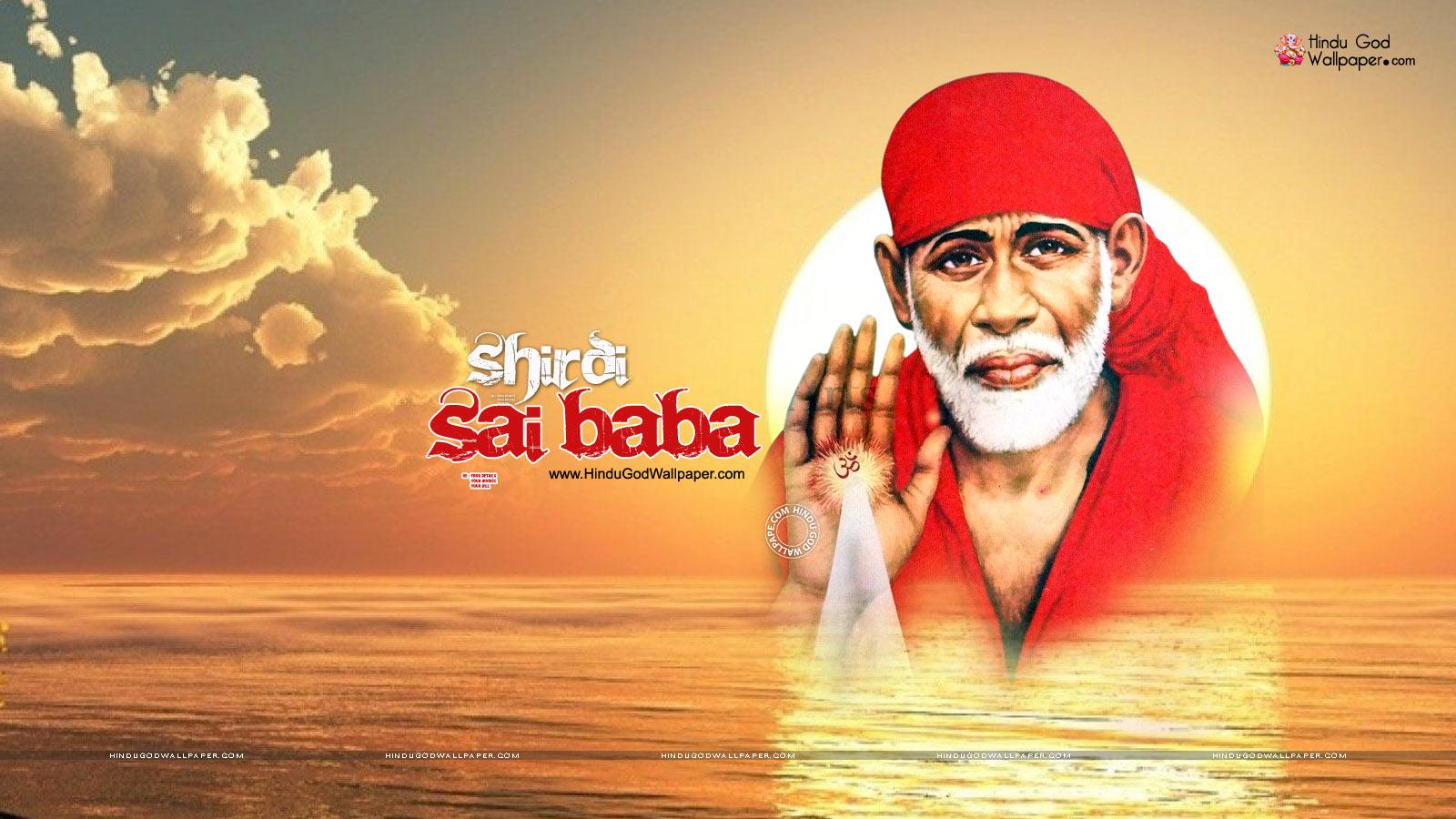1600x900 Sai Baba HD Wallpaper High Quality Download