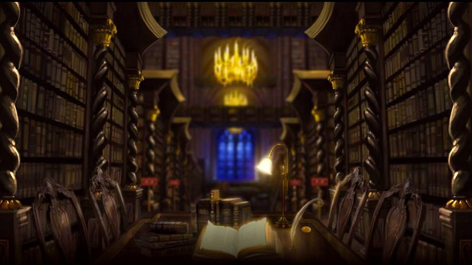 1600x900 Hogwarts Books Wallpaper