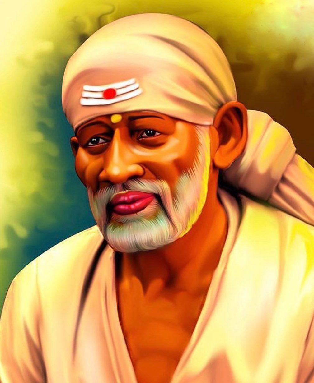 1009x1232 P CChagtTADKF ?igshid=p2kpfb3lp215. Sai Baba Wallpaper, Sai Baba Picture, Sai Baba HD Wallpaper