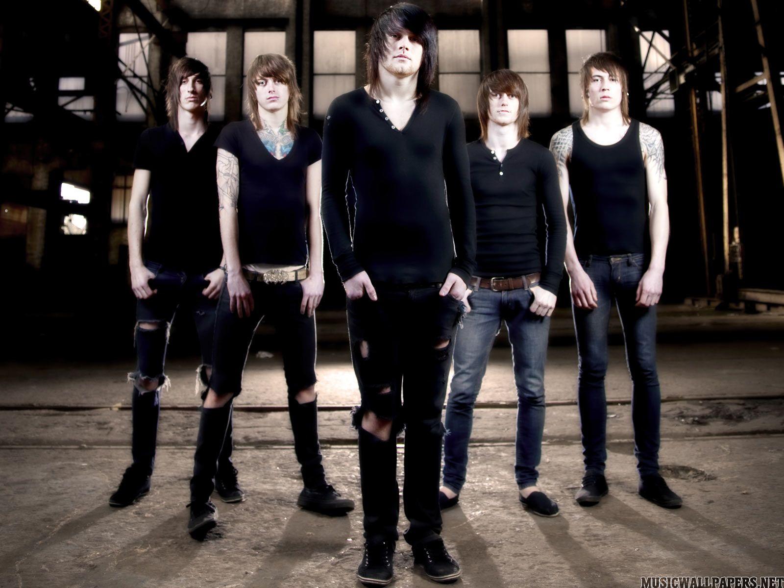 1600x1200 Asking Alexandria Band HD Wallpaper, Background Image
