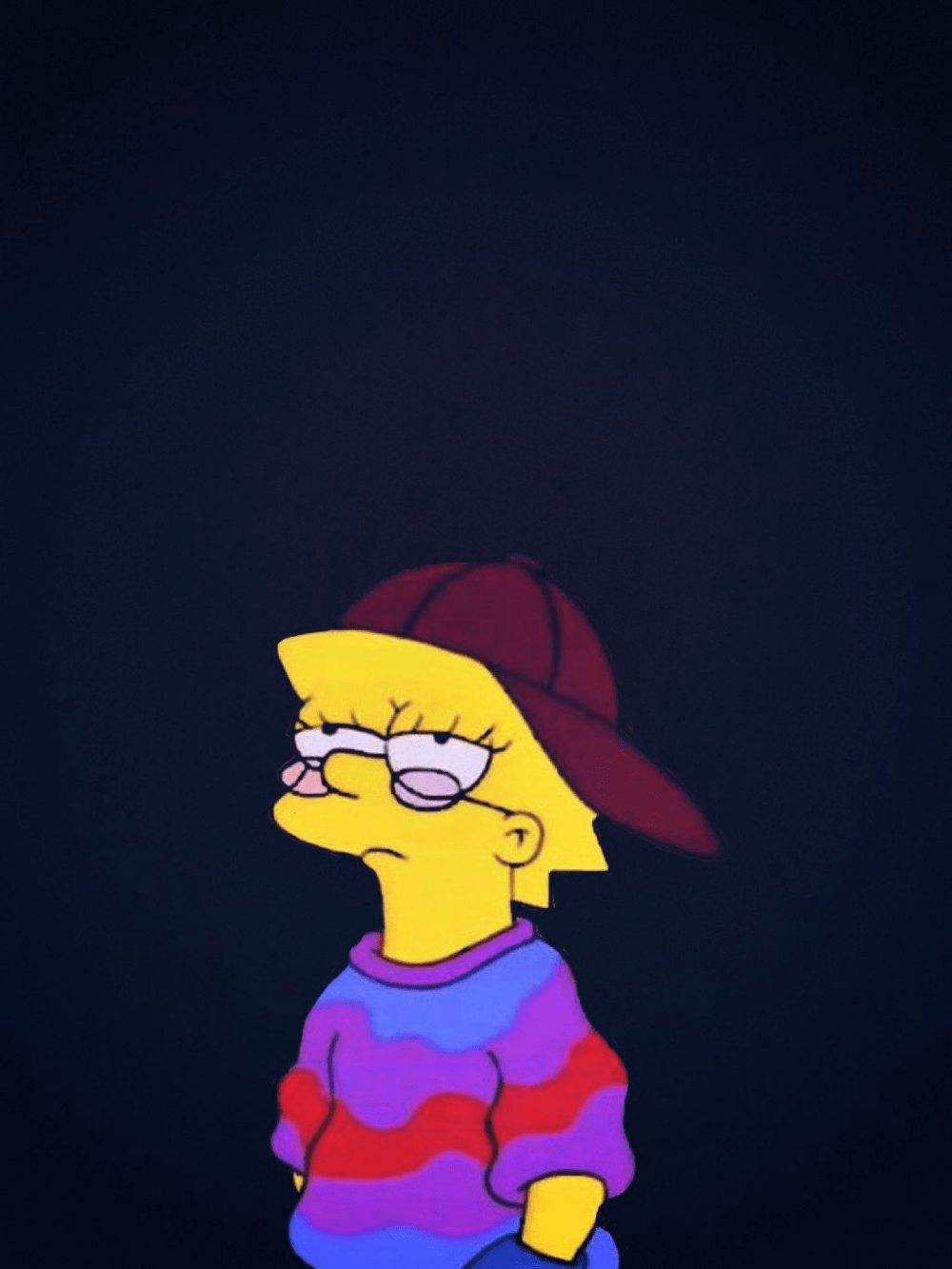 1000x1333 Lisa Simpsons Supreme Wallpaper