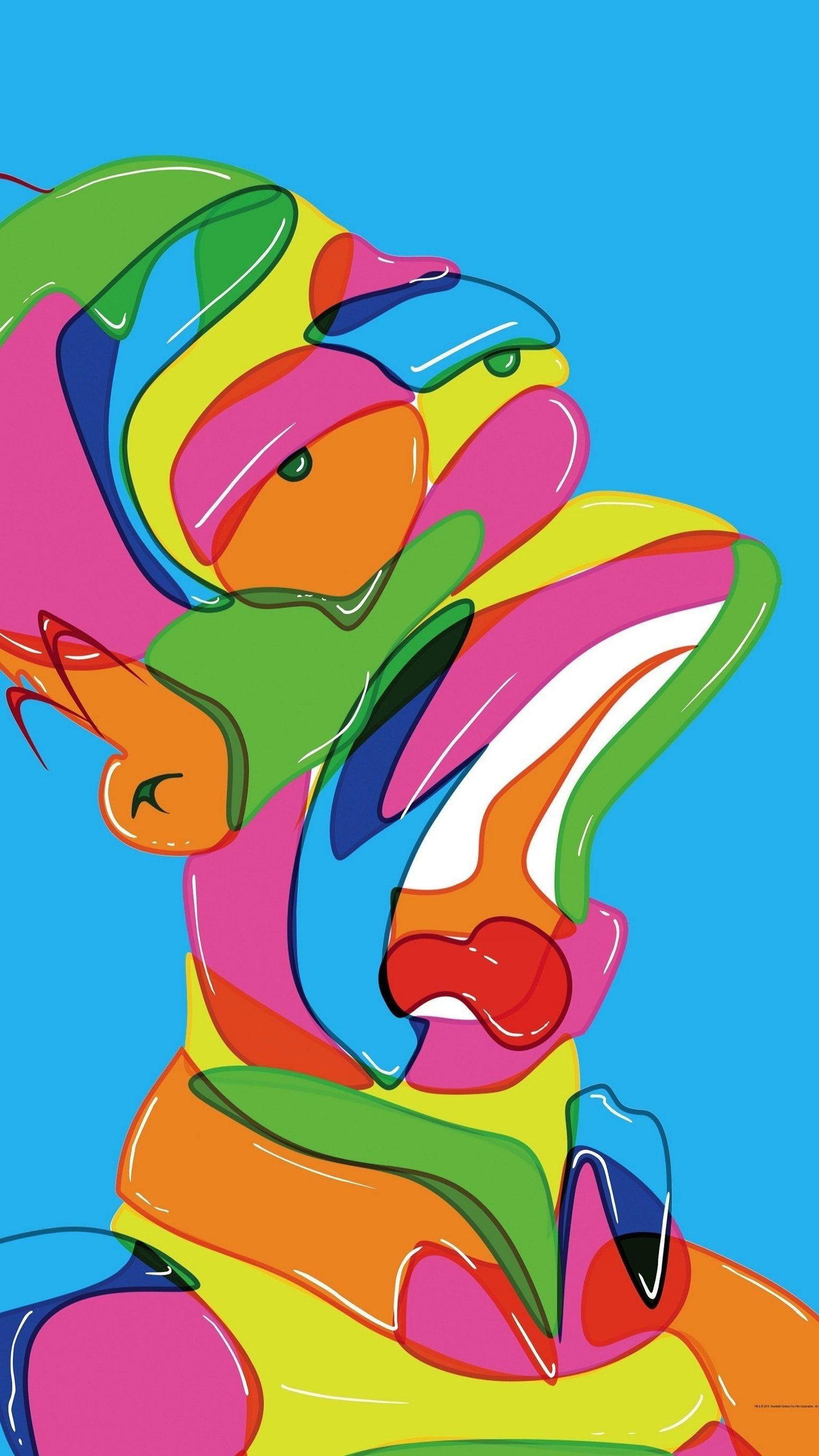 1536x2732 Simpsons For Phone Wallpaper