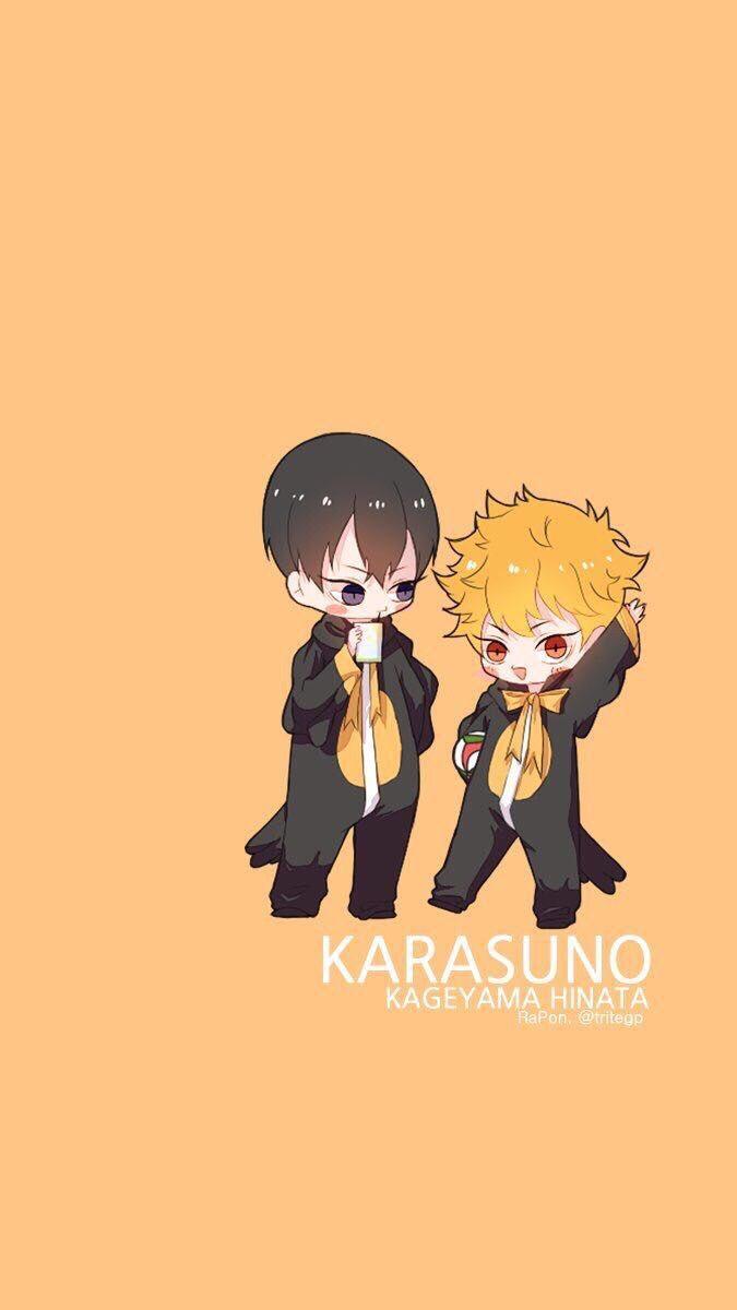 675x1200 Kageyama And Hinata Wallpaper