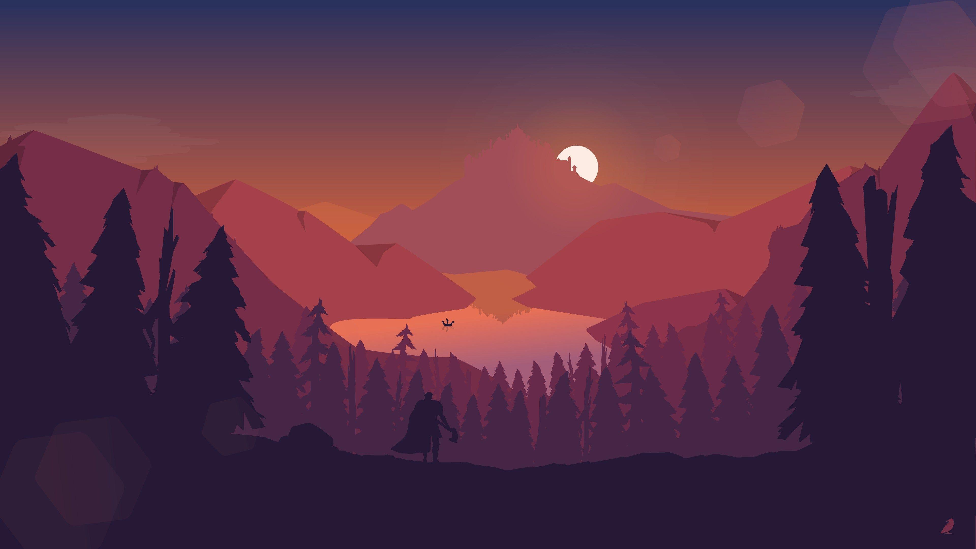 3840x2160 A Nice Sun Set 4K wallpaper. Desktop wallpaper art, Abstract wallpaper background, Scenery wallpaper