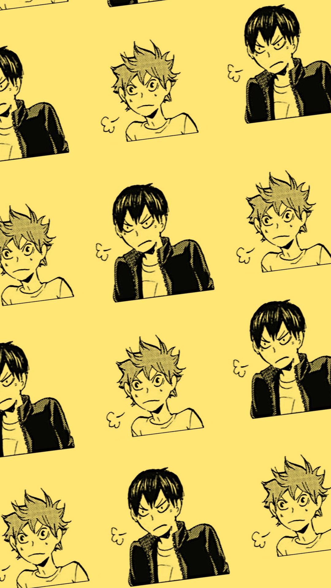1080x1920 kagehina wallpaper