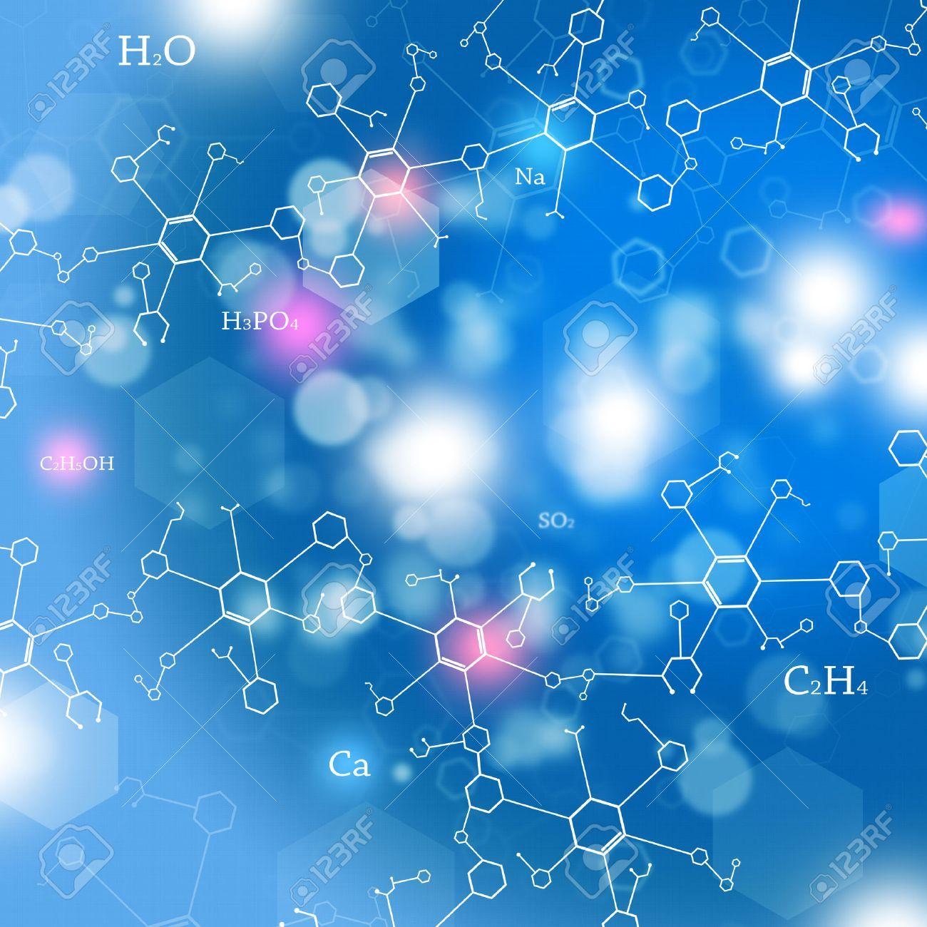 1300x1300 Abstract Technology And Science Background With Chemistry Elements , Picture And Royalty Free. Science background, Background powerpoint, Science pics