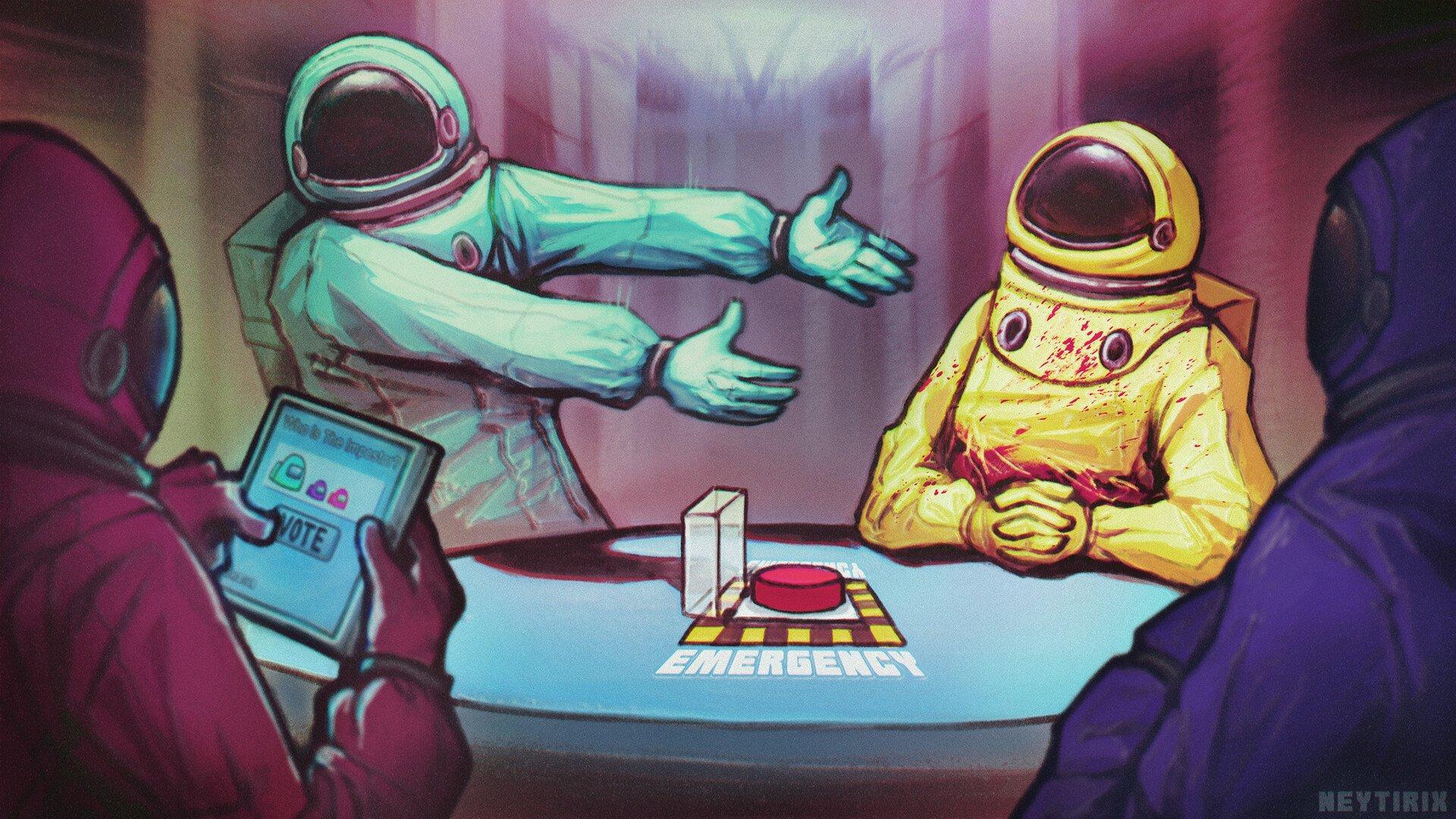 1920x1080 Among Us HD Wallpaper