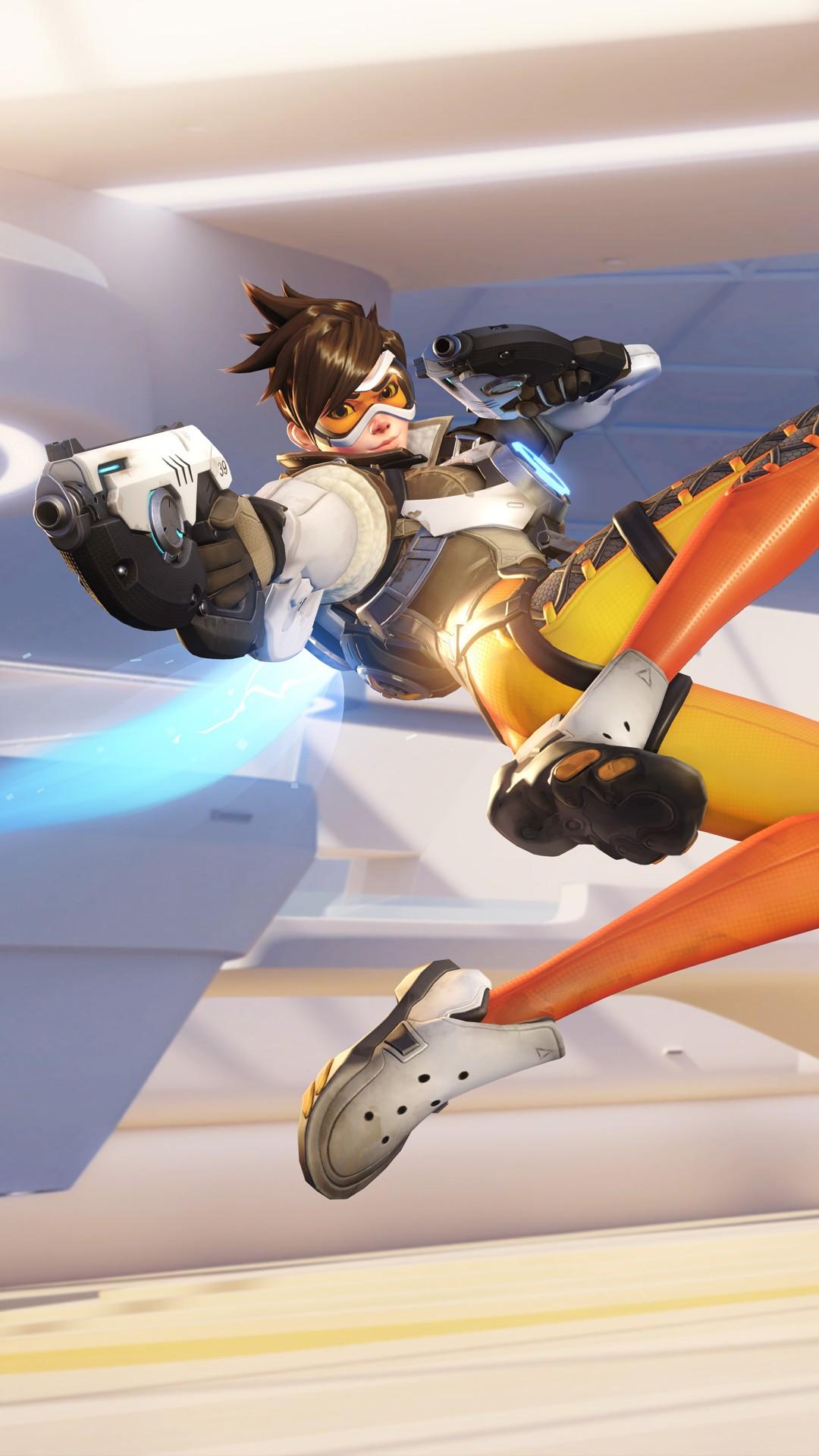 Wallpaper tracer, overwatch, game, art desktop wallpaper, hd image,  picture, background, daa541