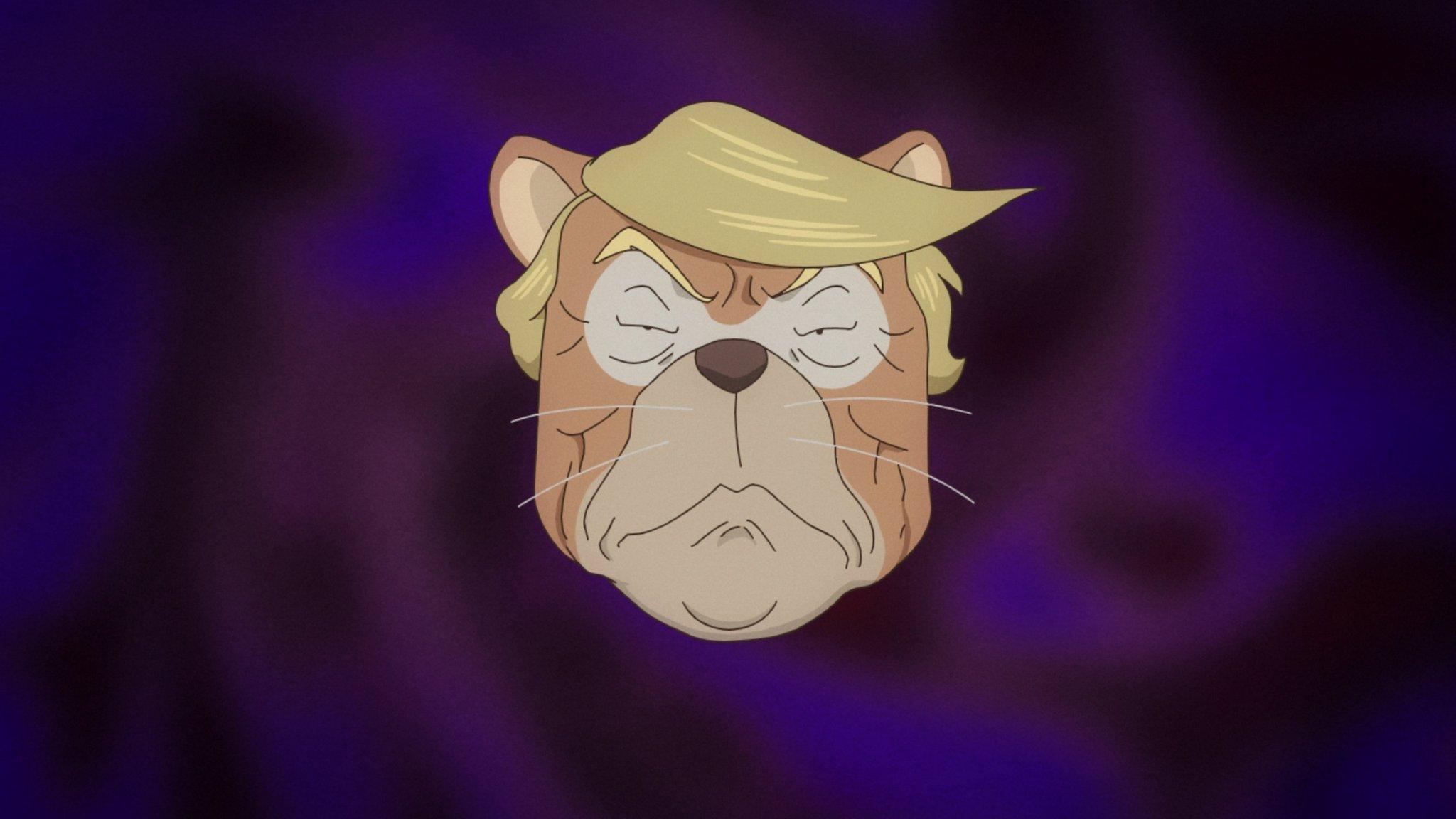 2048x1152 ZeroCrystal you Odd Taxi for giving us a furry Donald Trump