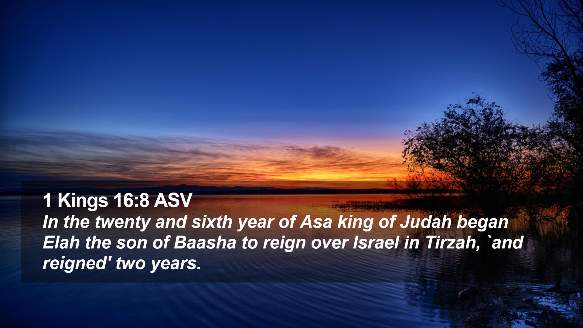 1920x1080 Kings 16:8 ASV Desktop Wallpaper the twenty and sixth year of Asa king of Judah