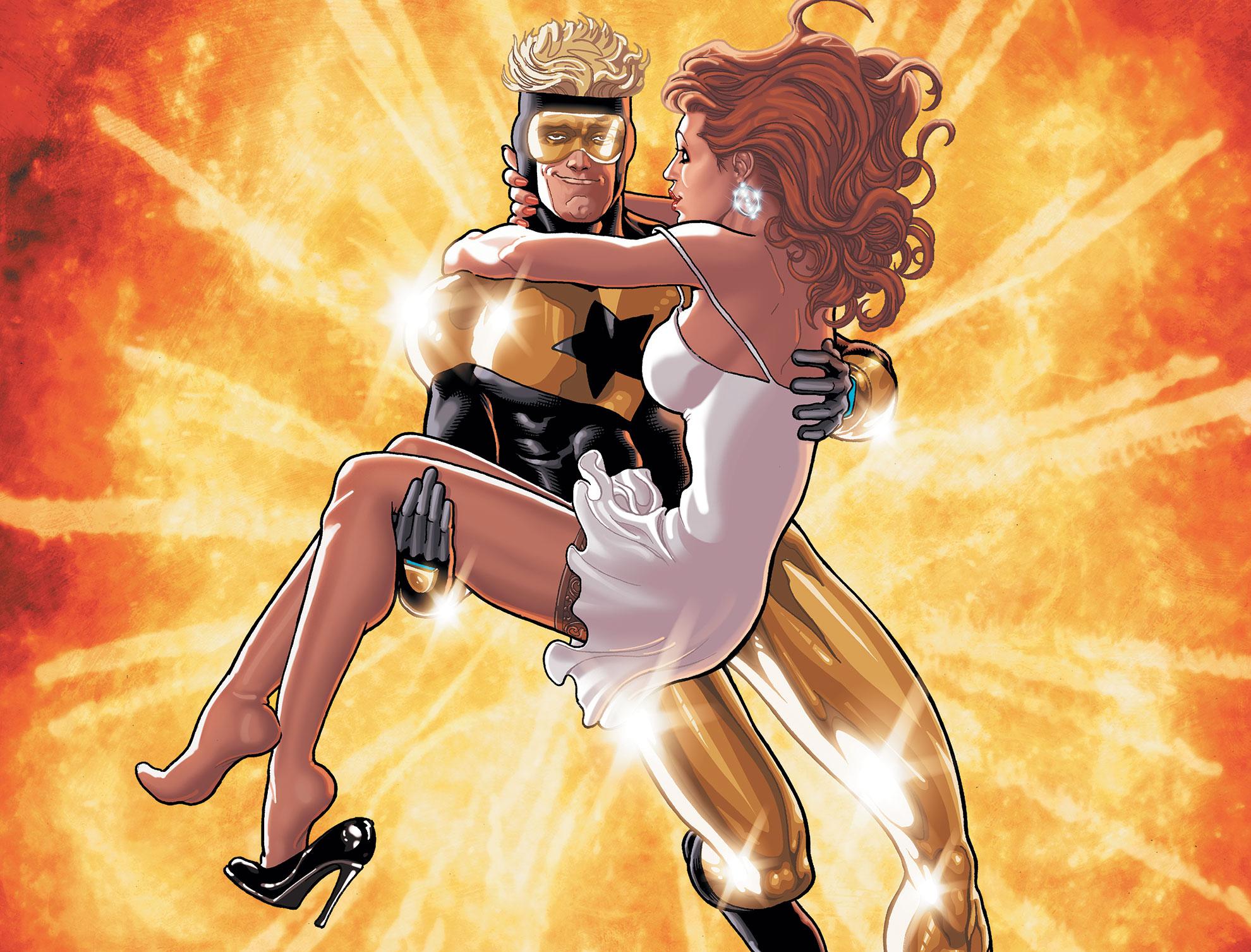 1980x1507 booster, Gold, Dc comics Wallpaper HD / Desktop and Mobile Background